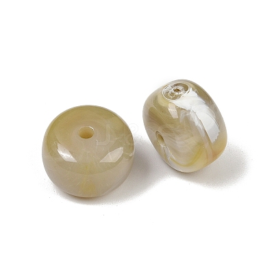 Opaque Acrylic Beads X-MACR-C037-03A-1