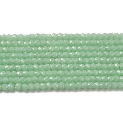 Synthetic Luminous Stone Beads Strands G-C086-01B-07-1