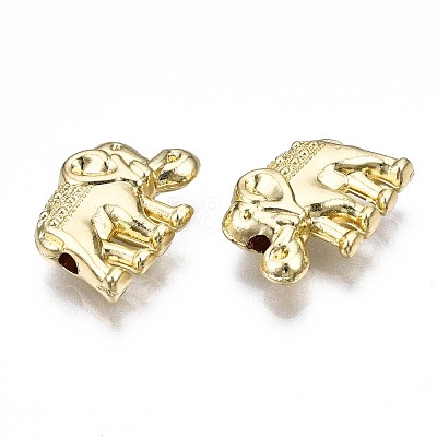 Rack Plating Alloy Beads PALLOY-T077-136LG-RS-1