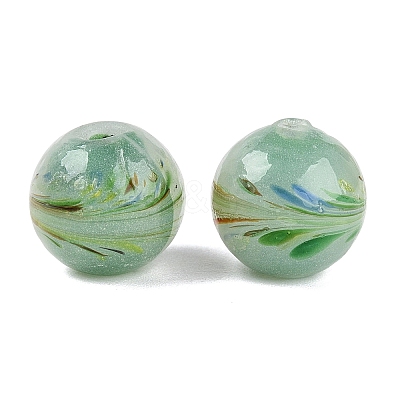 Handmade Lampwork Beads LAMP-T023-02B-07-1
