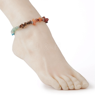 Chakra Jewelry BJEW-JB05916-1