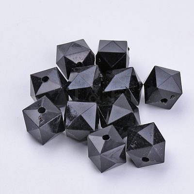 Transparent Acrylic Beads TACR-Q259-14mm-V72-1