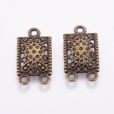 Tibetan Style Alloy Chandelier Component Links MLF0707Y-NF-1