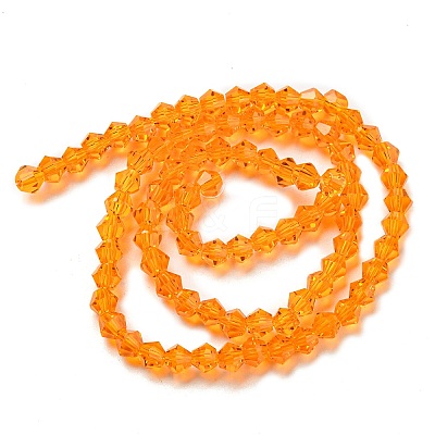 Transparent Glass Beads Strands GLAA-F029-3mm-23-1