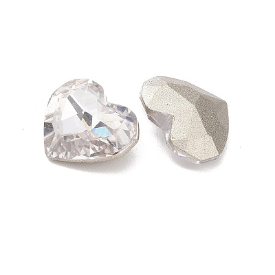 Glass Rhinestone Cabochons RGLA-J032-B-TG-1