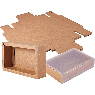Kraft Paper Jewelry Boxes CON-WH0068-65C-1