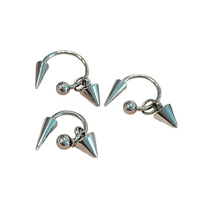 304 Stainless Steel Dangle Stud Earrings FS-WG2B7D5-02-1