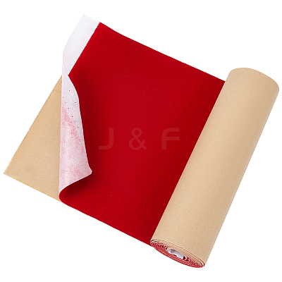 1Pc Flocking Cloth Self-adhesive Fabric DIY-CY0001-88E-1
