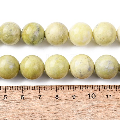 Natural Lemon Jade Beads Strands G-H343-D01-14mm-1