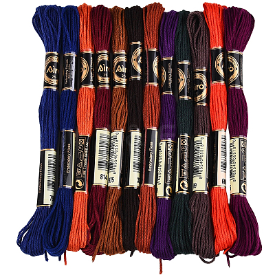 6-Ply Polyester Embroidery Floss OCOR-WH20074-01A-02-1