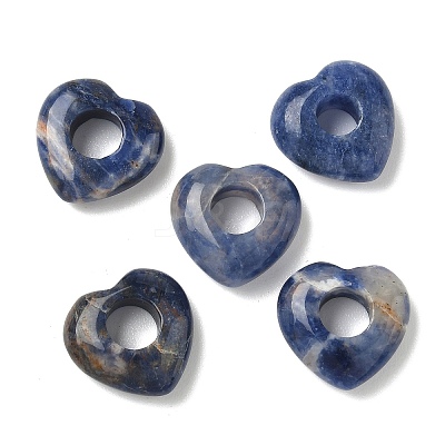 Natural Sodalite European Beads G-C252-01I-1