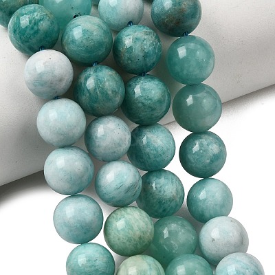 Gradient Natural Amazonite Beads Strands GG-CBA54CC-C01-10mm-1