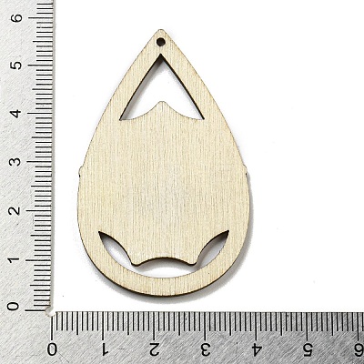 Wood Pendants WOOD-M012-02D-1