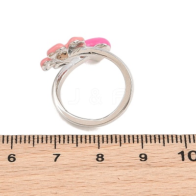 Brass Cuff Open Rings for Women KK-CBA17E5-03P-01-1