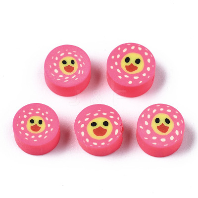 Handmade Polymer Clay Beads CLAY-N008-035G-1