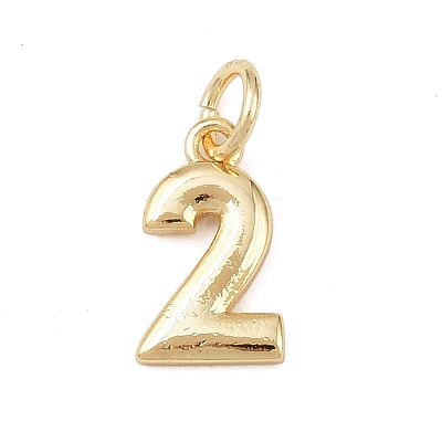 Brass Charms KK-G544-10G-02-1