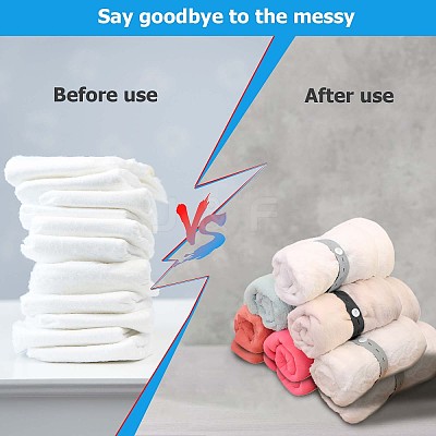 20Pcs 4 Colors TPU Elastic Binding Straps FIND-GF0004-19-1