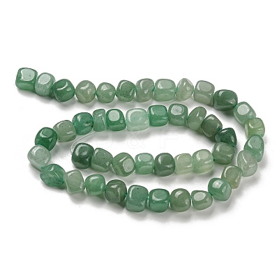 Natural Green Aventurine Bead Strands G-F464-04A-1
