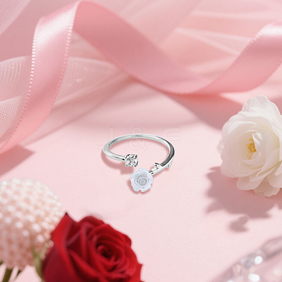 20Pcs 2 Colors Alloy Cuff Rings RJEW-GO0001-09-1