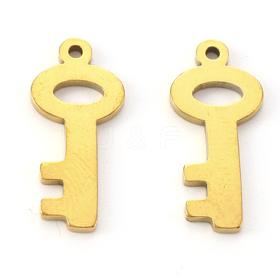 PVD Vacuum Plating 304 Stainless Steel Pendants STAS-N092-88G-1