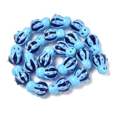 Handmade Lampwork Beads LAMP-R001-04D-1