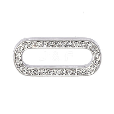304 Stainless Steel with Crystal Rhinestone Pendants RB-OY001-06P-1