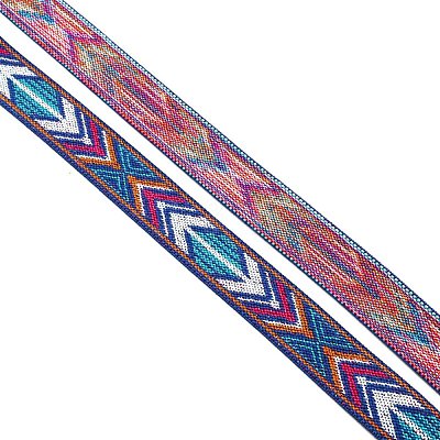 Flat Polyester Elastic Cord/Band OCOR-WH0066-42B-1