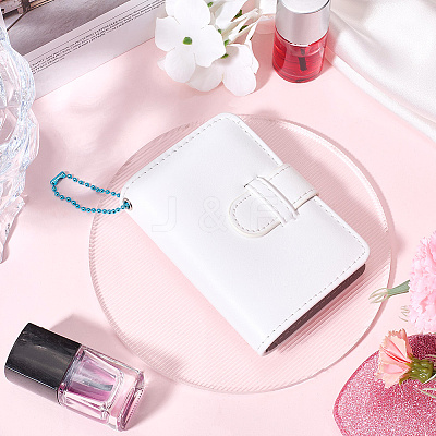 PU Mini Photocard Holder Book AJEW-WH20060-22B-1