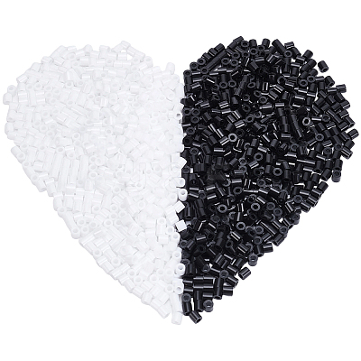 1000Pcs 2 Colors PE DIY Melty Beads Fuse Beads Refills DIY-SP0006-84-1