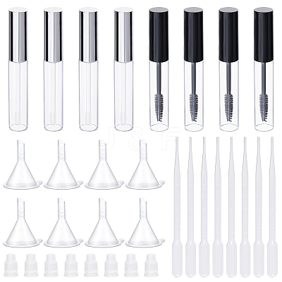 PET Plastic Mascara Empty Bottle MRMJ-GL0001-17-1