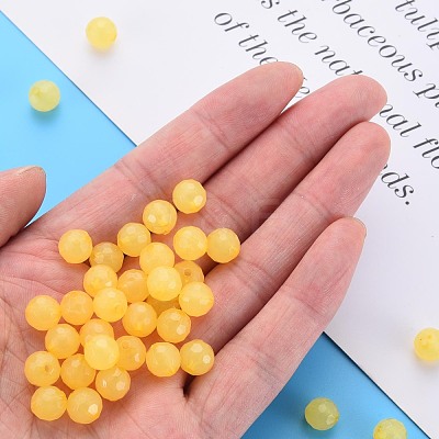 Transparent Acrylic Beads TACR-S154-62E-07-1