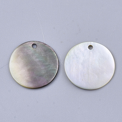 Black Lip Shell Pendants LS-SSHEL-S251-36B-1