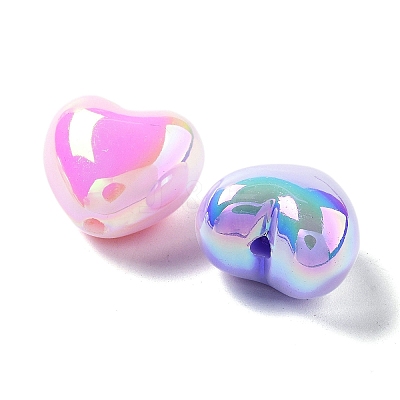 UV Plating Acrylic Beads X-MACR-K357-10I-1