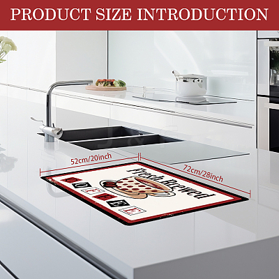 1Pc Cloth Induction Cooktop Protector Mats AJEW-GA0006-58B-1