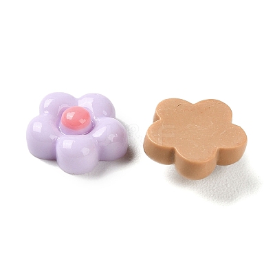 Opaque Resin Cabochons CRES-F030-01D-1