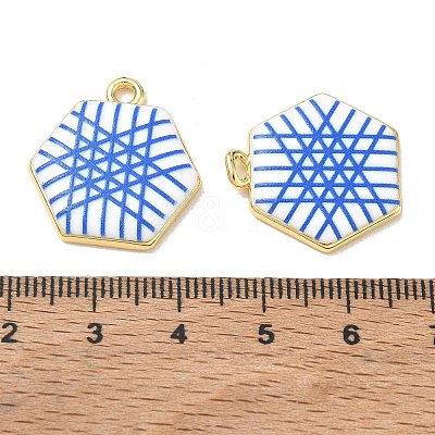 Printed Brass Pendants KK-CBAF9BC-14G-01-1