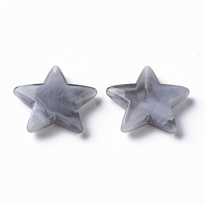 Two Tone Acrylic Beads MACR-S272-77F-1