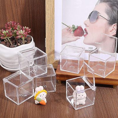 Transparent Plastic Gift Boxes CON-WH0003-14-1