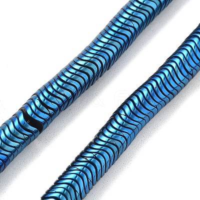 Electroplated Synthetic Non-magnetic Hematite Beads Strands G-B132-A01-01F-1