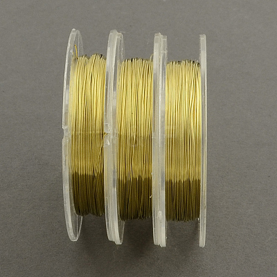 Round Copper Wire for Jewelry Making CWIR-R003-0.3mm-01-1