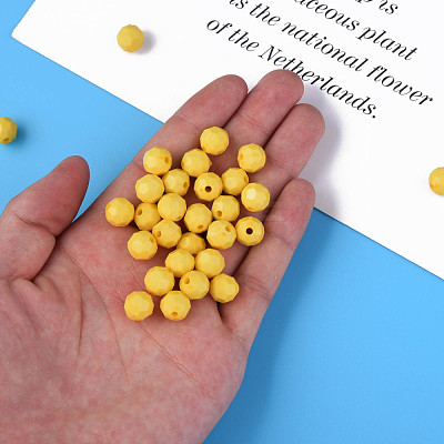 Opaque Acrylic Beads MACR-S373-69-S06-1