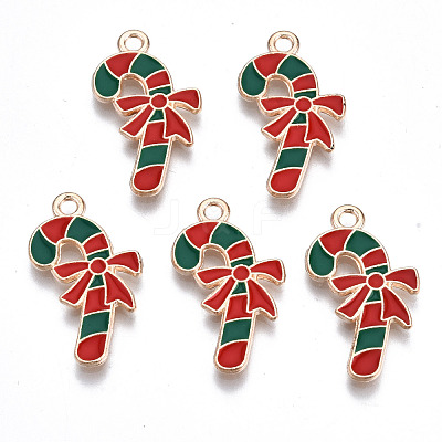 Alloy Enamel Pendants ENAM-Q442-030-RS-1