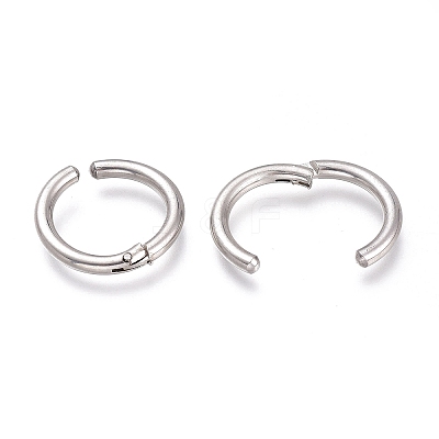 Non-Tarnish 201 Stainless Steel Clip-on Earrings EJEW-L256-04C-P-1