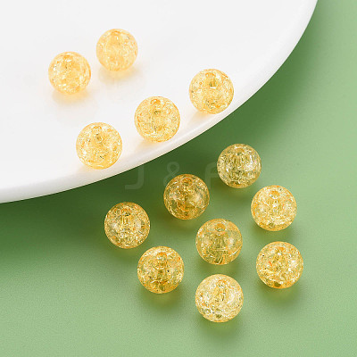 Transparent Crackle Acrylic Beads LS-MACR-S373-66A-N13-1