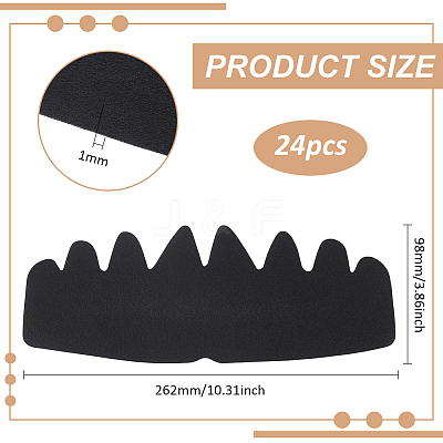 Felt Hat Shaper Insert for Baseball Caps FIND-WH0436-62B-1