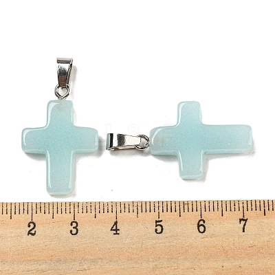 Synthetic Luminous Stone Dyed Pendants G-H308-06P-09-1