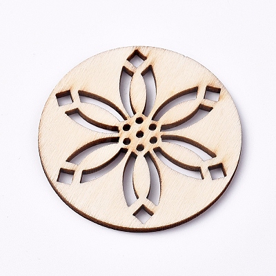 Wood Cabochons WOOD-TAC0003-36-1