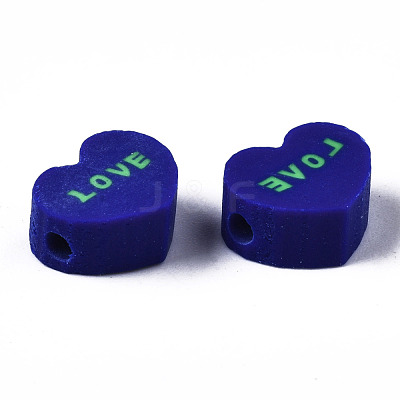 Handmade Polymer Clay Beads CLAY-N008-032A-1