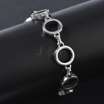 12MM 304 Stainless Steel Ring Link Chain Bracelets SA-CBA2696-23P-1