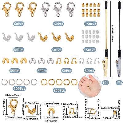 DIY Jewelry Making Findings Kits DIY-SP0003-37-1